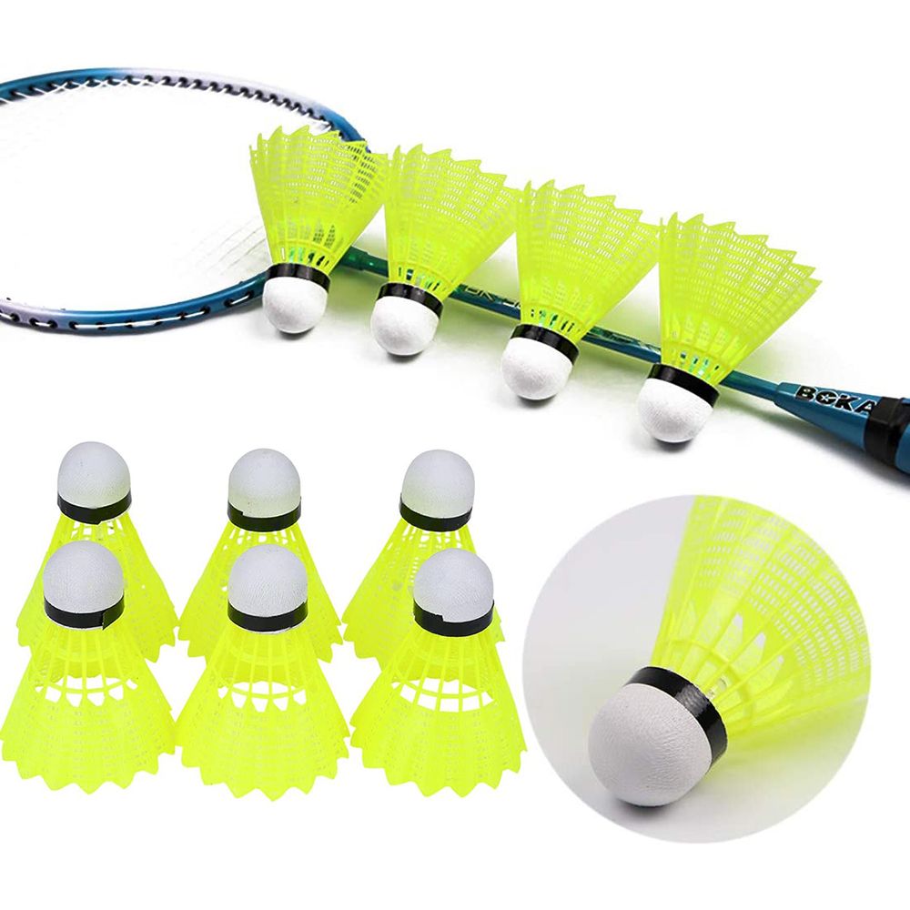 Feather Shuttlecock - Nuove Volane da Badminton in Plastica,