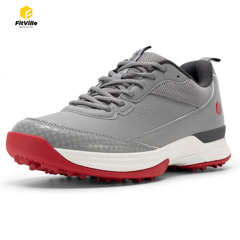 Badminton Shoes - Scarpe da Golf FitVille Wide per