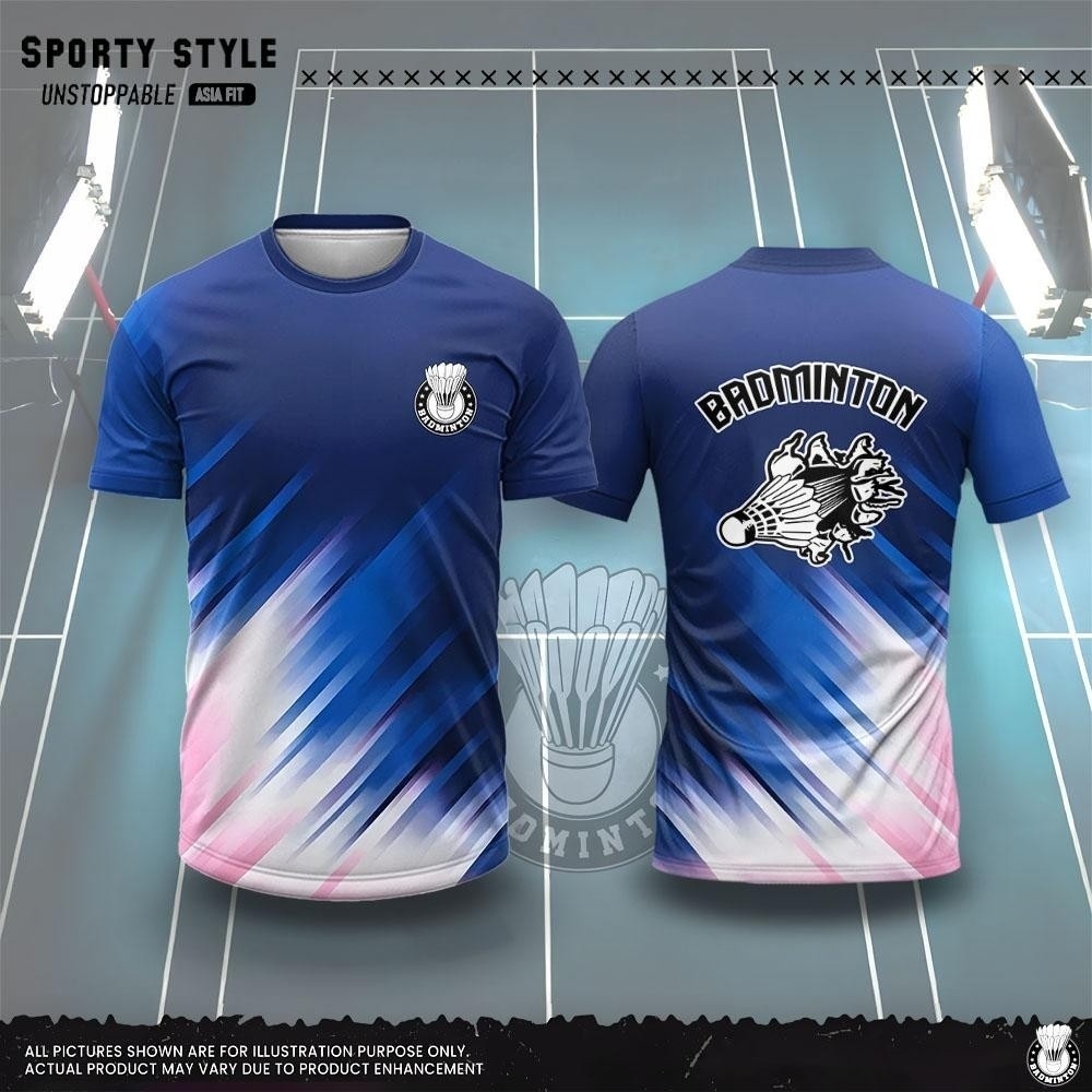Badminton Jersey - Abbigliamento da uomo Moda Stampa 3D