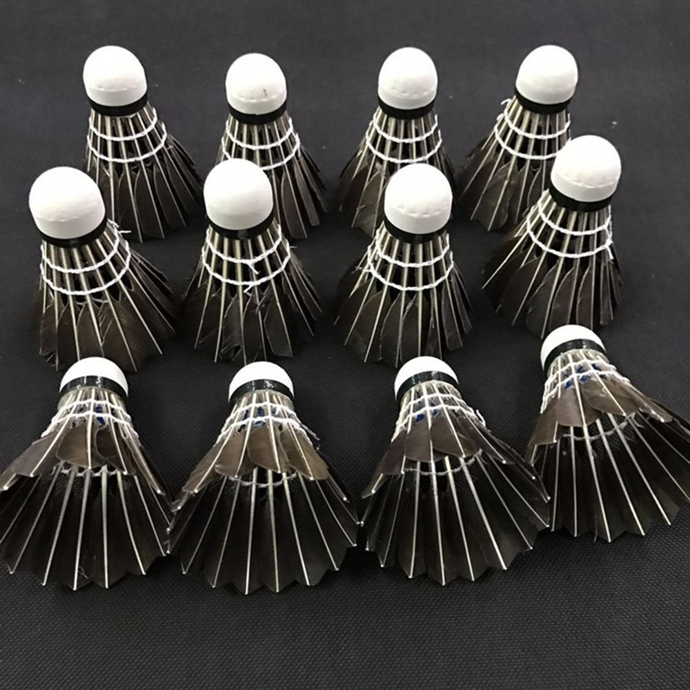 Feather Shuttlecock - 3/6/12 Pezzi Accessori Volano da Badminton