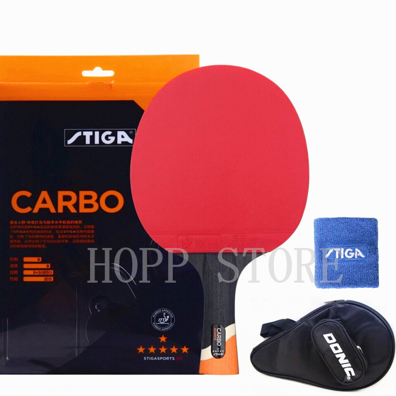 STIGA 6 Star racchetta offensi - Badminton Racket Carbon recensione e prezzo